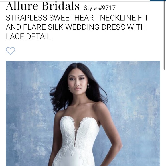 New with tag Allure Bridals Fit and Flare Wedding Dress MAKE AN OFFER!